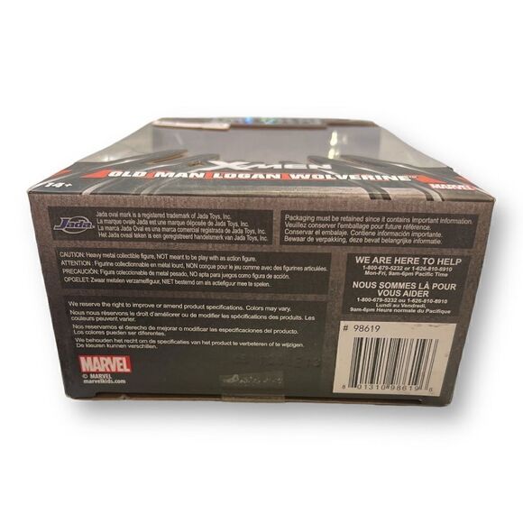 X Men Metal Die Cast Old Man Logan Wolverine - Picture 5 of 5